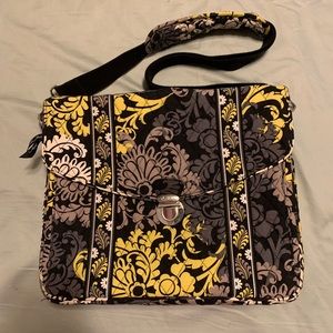 Vera Bradley briefcase. Crossbody bag